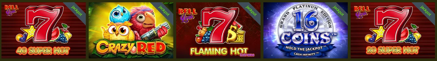 Jackpots progressifs Thor Casino